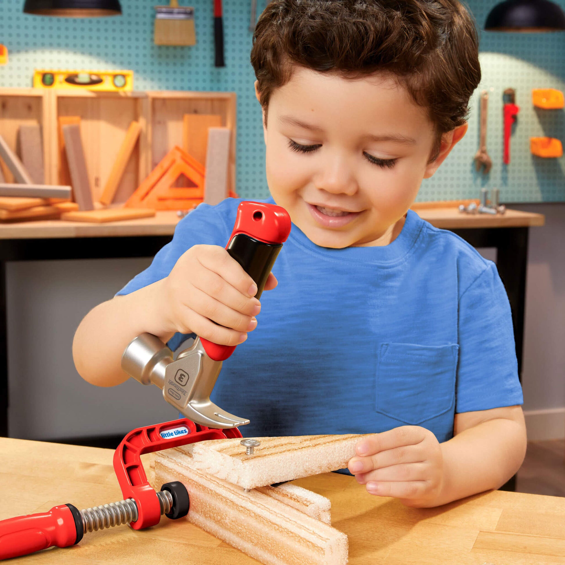 Little Tikes Creative Construction Hammer & Nail Set | Little Tikes