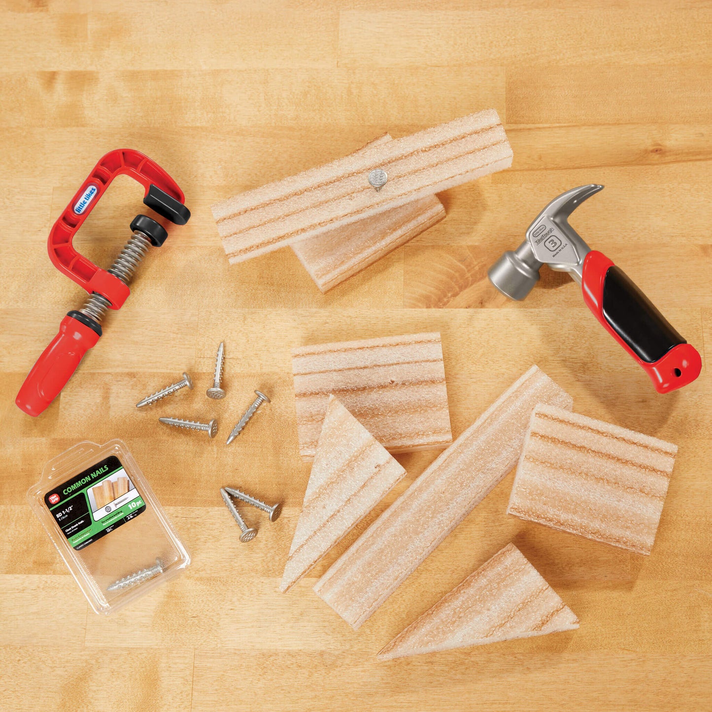Little Tikes Creative Construction Hammer & Nail Set | Little Tikes