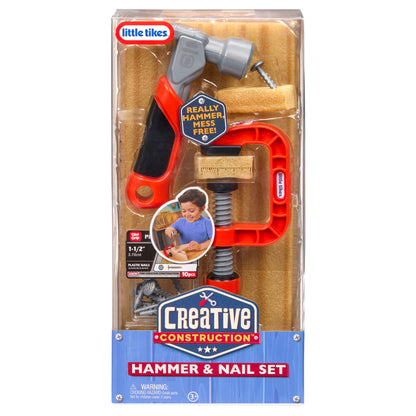 Little Tikes Creative Construction Hammer & Nail Set | Little Tikes