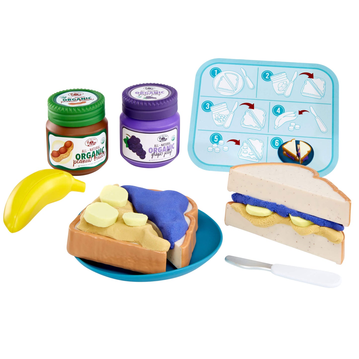Little Tikes Creative Chefs Peanut Butter & Jelly Kit | Little Tikes