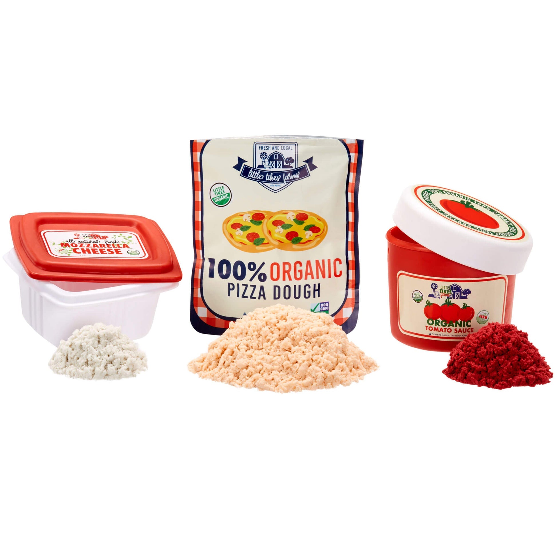 Creative Chefs™ Pizza Refill Kit | Moldable Play Food for Kids 3+ | Little Tikes | Little Tikes
