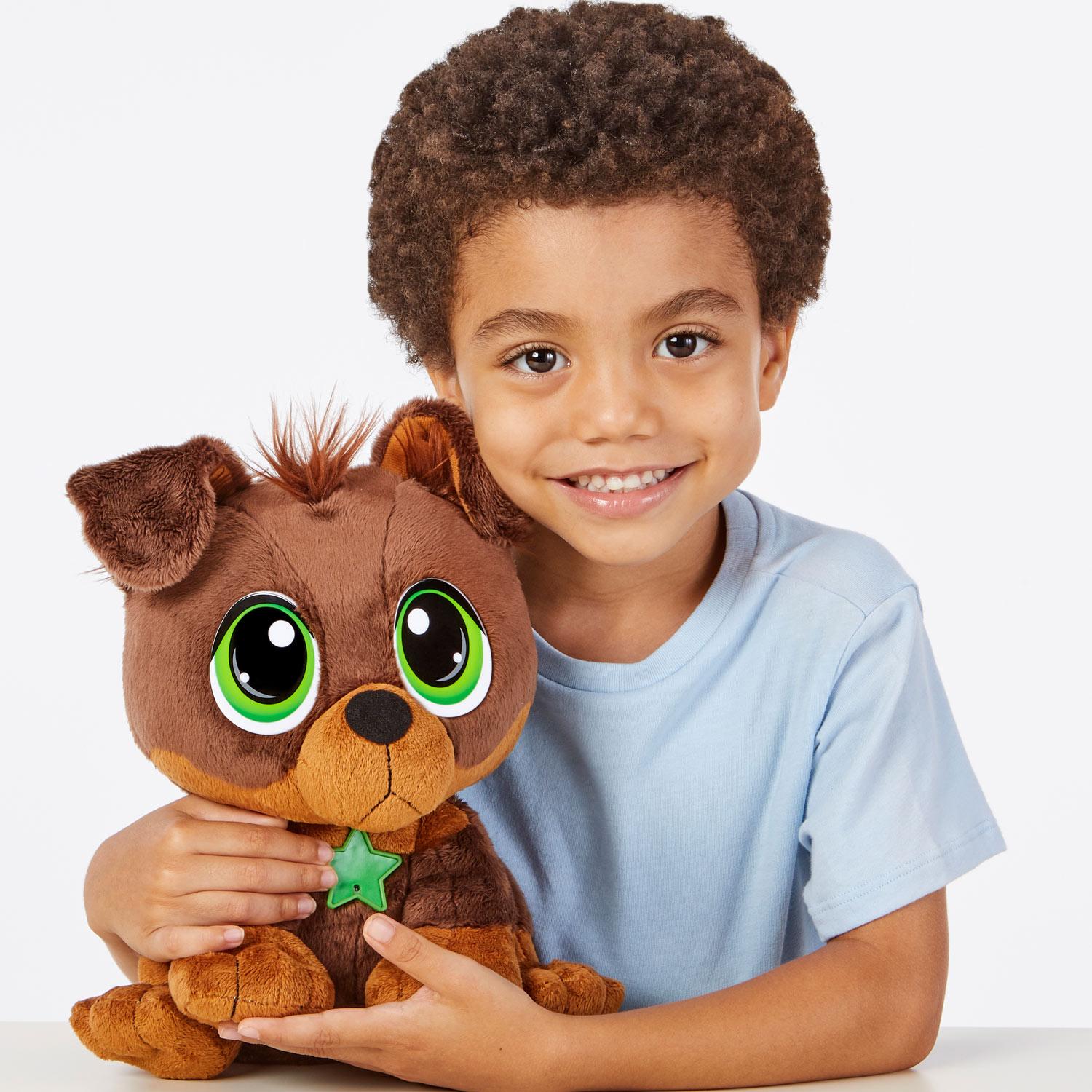 Rescue Tales Interactive Rottweiler Plush Toy | Adoptable Pet with Sounds & Movement | Little Tikes