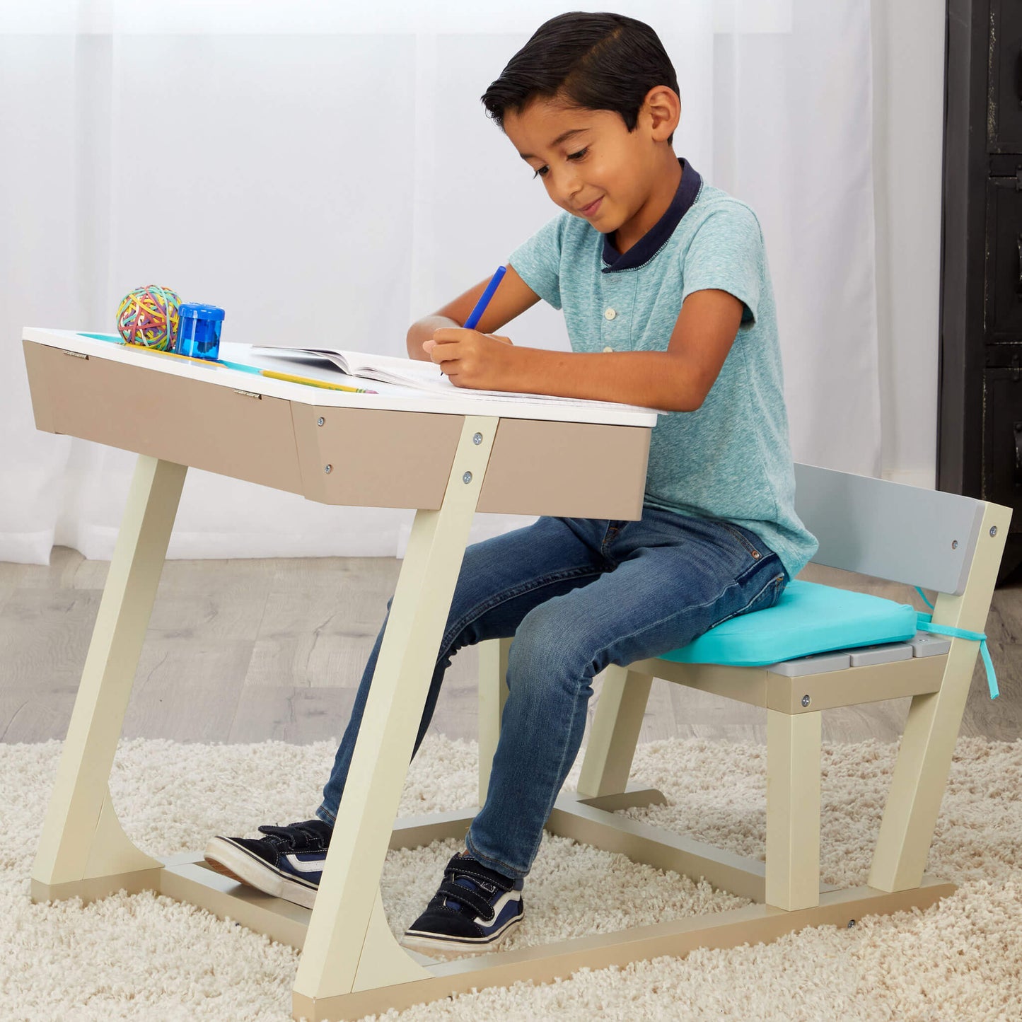 Little Tikes Great Ideas Desk - Kids Wood Desk | Little Tikes