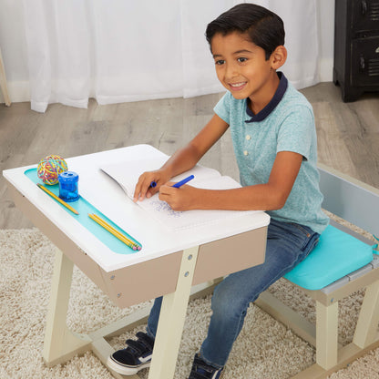 Little Tikes Great Ideas Desk - Kids Wood Desk | Little Tikes