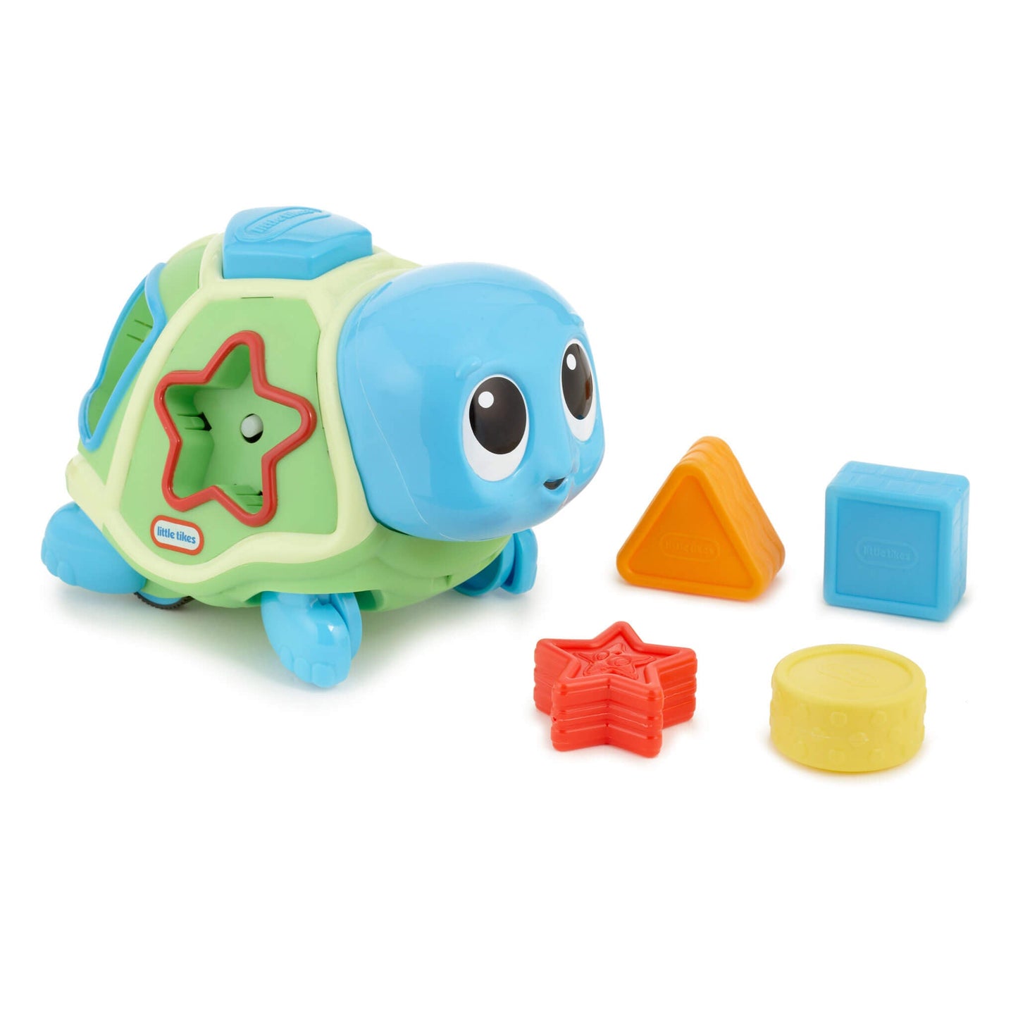 Crawl 'n Pop! Turtle - Shape Sorter & Crawling Toy | Little Tikes | Little Tikes