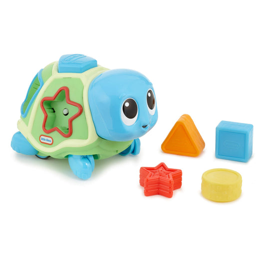 Crawl 'n Pop! Turtle - Shape Sorter & Crawling Toy | Little Tikes | Little Tikes