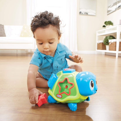 Crawl 'n Pop! Turtle - Shape Sorter & Crawling Toy | Little Tikes | Little Tikes